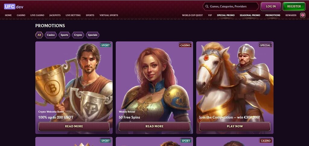 DicePalace Casino Promotions